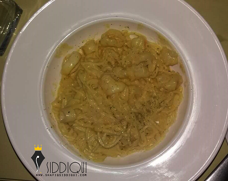 Saffron Seafood Pasta The Patio